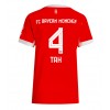 Bayern Munich Jonathan Tah #4 Hjemmedrakt Kvinner 2025-26 Kortermet